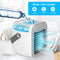 Mini Air Conditioner with Handle Air Cooler Portable 3 Modes USB Charging