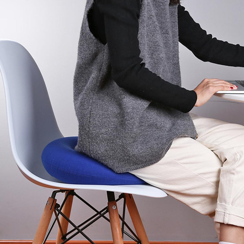 Seat Cushion Circular Inflatable Anti Bedsore Pad Chair Mat (Dark Blue)