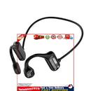 Bone Conduction Headphones - Open-Ear Bluetooth-compatible Headset (Black) Newly