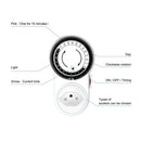 24-hour Timer Wall Socket Timer Switch 3Pin Adapter Time Clock Socket