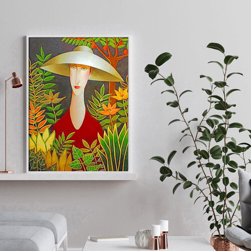 Peasant Women DIY Painting By Numbers Art Pictures Hand Painted Canvas Art Craft