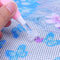 5D DIY Diamond Painting Cross Stitch Art Point Drill Pen with Light(Pig)