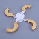 4pcs Fluff Ball Weaver Needle Craft Knitting Loom Tool DIY Needle Craft