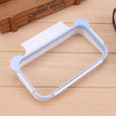 Cartoon Panda Hang Garbage Bag Rack Holder Closet Storage Organizer(Blue) Newly