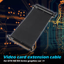 PCIe PCI Express 3.0 16X to 16X Extension Cable 180 Degree Flexible Riser Card