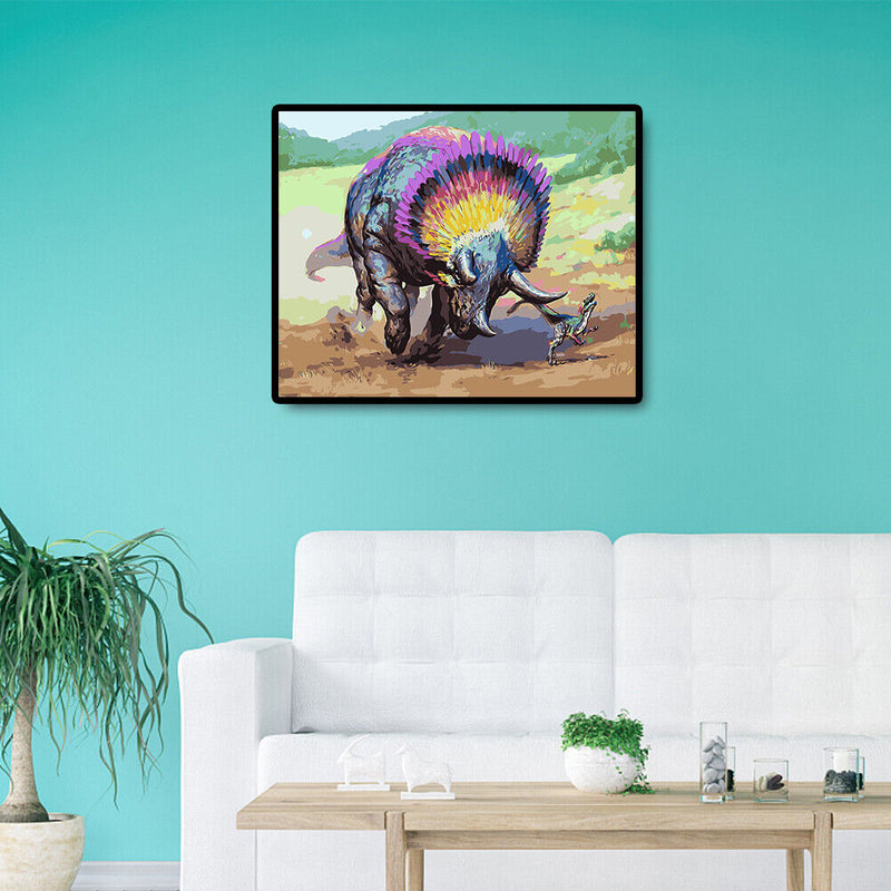 Oil Painting By Number Set Snails DIY Hand Painted Art Living Room Craft Picture