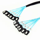 6pcs/set SATA III SAS Data Cable for Server SATA 7 Pin to SATA 7 Pin (1m)