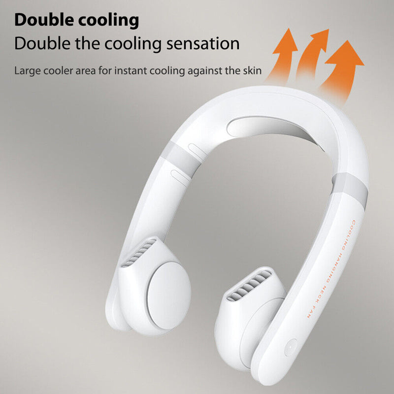 Bladeless Neck Rechargeable Mini Cooling Fans Outdoor Sports Ventilador Fans
