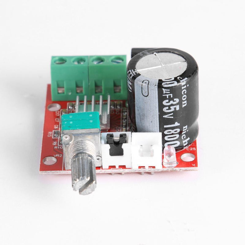 12V Mini Hi-Fi PAM8610 Audio Stereo Amplifier Board 2X10W D Class Module Newly