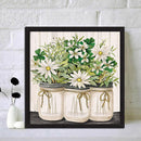 DIY Kit Rhinestone Diamond Painting Chrysanthemum 5D Full Round Drill Picture