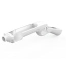 Gun Shape Handgrip Sense Joystick for NS/NS OLED Game Controller (White)
