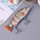 Robotic Fishing Lure Wobbler Electronic Multi Jointed Auto Swimbaits (379) Newly