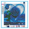 5D DIY Full Drill Diamond Painting Blue Rose Cross Stitch Embroidery Kits Newly