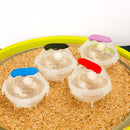 4pcs DIY Ice Ball Sphere Round Mold Funnel Whiskey Ice Cube Hockey Bar Accessory