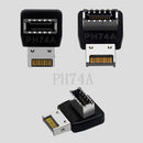 USB Header Adapter Computer Motherboard Type-C USB3.1 Type-E 90 Degree Converter