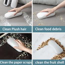 Handheld Brush Sweeper Sofa Debris Collector Crumb Dirt Fur Cleaner (Grey) Newly