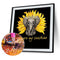 5D Rhinestone DIY Sunflower Elephant Full Round Drill Diamond Painting Craft Kit
