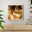 DIY Full Round Drill Diamond Painting 5D Lovely Animals Poster Kit (W902) Newly
