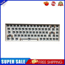 Hot Swap Keyboard Kit Bluetooth-compatible 5.0 Customized Keyboard (White)