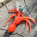 Crankbait Artificial Bait Skirt 11cm 22g Octopus Soft Fishing Lures with Hook