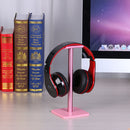 Headphone Holder Earphone Headset Display Stand Bracket Universal (Pink) Newly
