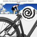 #A Security Anti-theft Lock with 2 Key Portable Motorcycle Cycling Bike Chain Lo