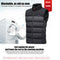 #A 11 Places Zones Heated Vest Splicing Heated Coat Electric Heated Vest for Tra