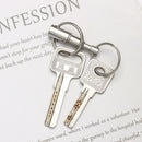 Ring Disassemble Separable Key Ring Keychain Separate Child-mother Buckle