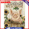 Frameless Sunflower Pig Oil Paint By Numbers Kit DIY Handmade Drawing On Canvas