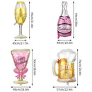 Decorations Decorations Champagne Goblet Balloon Helium Balloon Collection