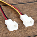 Wholesale 5Pcs/Lot 12V 3 Pin Female to 2/3 Pin Male PC Fan Power Splitter