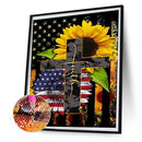 Diamond Painting Kit Flowers Full Square Diamond Mosaic Art