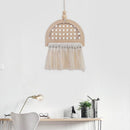 Living Room Boho Hand-woven Tapestry Wall Art Wall Hanging Photo Clip