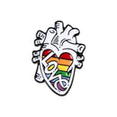 Clothes Lapel Pin Clothes Jewelry Enamel Pins Brooch Anatomy Heart Brain Lung