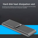 SSD Heatsink Radiator Cooler M.2 2280 NVME Heat Dissipation Pads (Grey) Newly