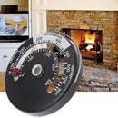 Magnetic Woodstove Pipe Thermometer Fireplace Flue 2021 Z0Q Heat H HOT C1J7