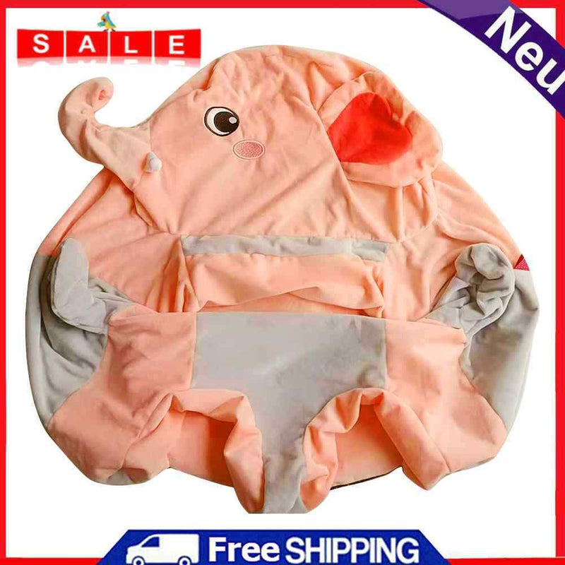 Cute Cartoon Baby Sofa Stand Seat Cover Infant Toddler Nest Washable Cradle