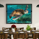 5D Rhinestone Picture DIY Swimming Turtle Full Round Drill Diamond Painting Kit