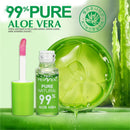 Waterproof Transparent Lip Tint Color Changing Aloe Lip Gloss Liquid Lipstick