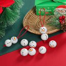 Loose Garland DIY Decor Christmas Wooden Bead Craft Snowman Wooden Bead Winter
