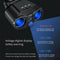 Dual USB Auto Schnellladegerät Zigarettenanzünder Splitter Netzteil Bluetooth F.