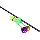 Fishing Bite Alarms Bell Rod Pole Clamp Tip Clip Ring Fishing Accessories Newly