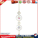 Crystal Wind Chime Star Moon Pendant Colorful Beads Hanging Drop Decor (A) Newly