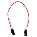 2-Pin SAE Plug Trailer Light Wiring Harness Extension Flat Wire Connector