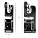 3pcs 3mm+4mm+6mm Narrow Rolled Hem Foot Presser for Domestic Sewing Machine
