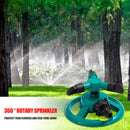 360 Degree Automatic Garden Sprinkler Grass Yard Lawn Watering Irrigation Noz