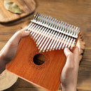 Wooden Kalimba 21 Key Finger Thumb Piano Mbira Acacia Musical Instrument Gift