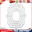4pcs Flower Frame Cutting Dies Stencil Scrapbook Embossing DIY Card (MS-450