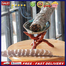 Wooden Bracket Abalone Shell Stand Holder DIY Yoga Healing Purification Decor
