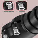 MOTSUV 28.6mm MTB Bicycle Fork Stem Extension Handlebar Stem Riser (Black) Newly